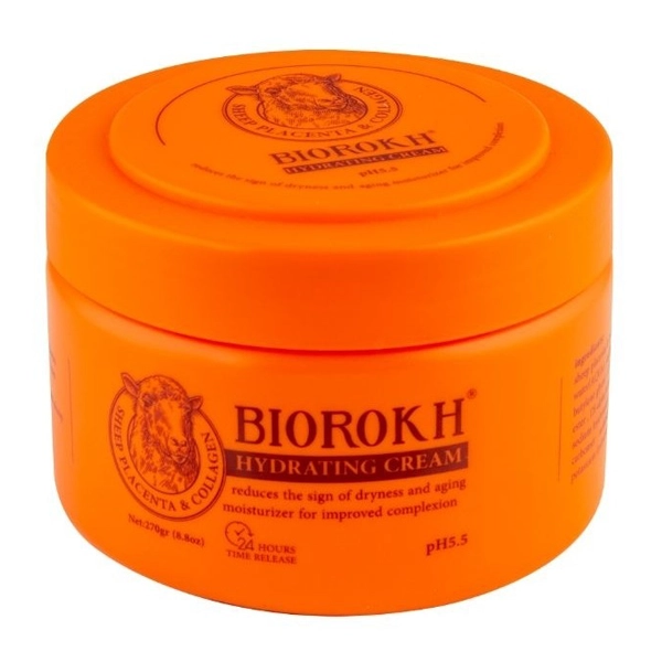 کرم بایورخ اصلی مرطوب کننده شیپ پلاسنتا و کلاژن 280 میل | Biorokh Hydrating Cream Sheep Placenta And Collagen 280ml